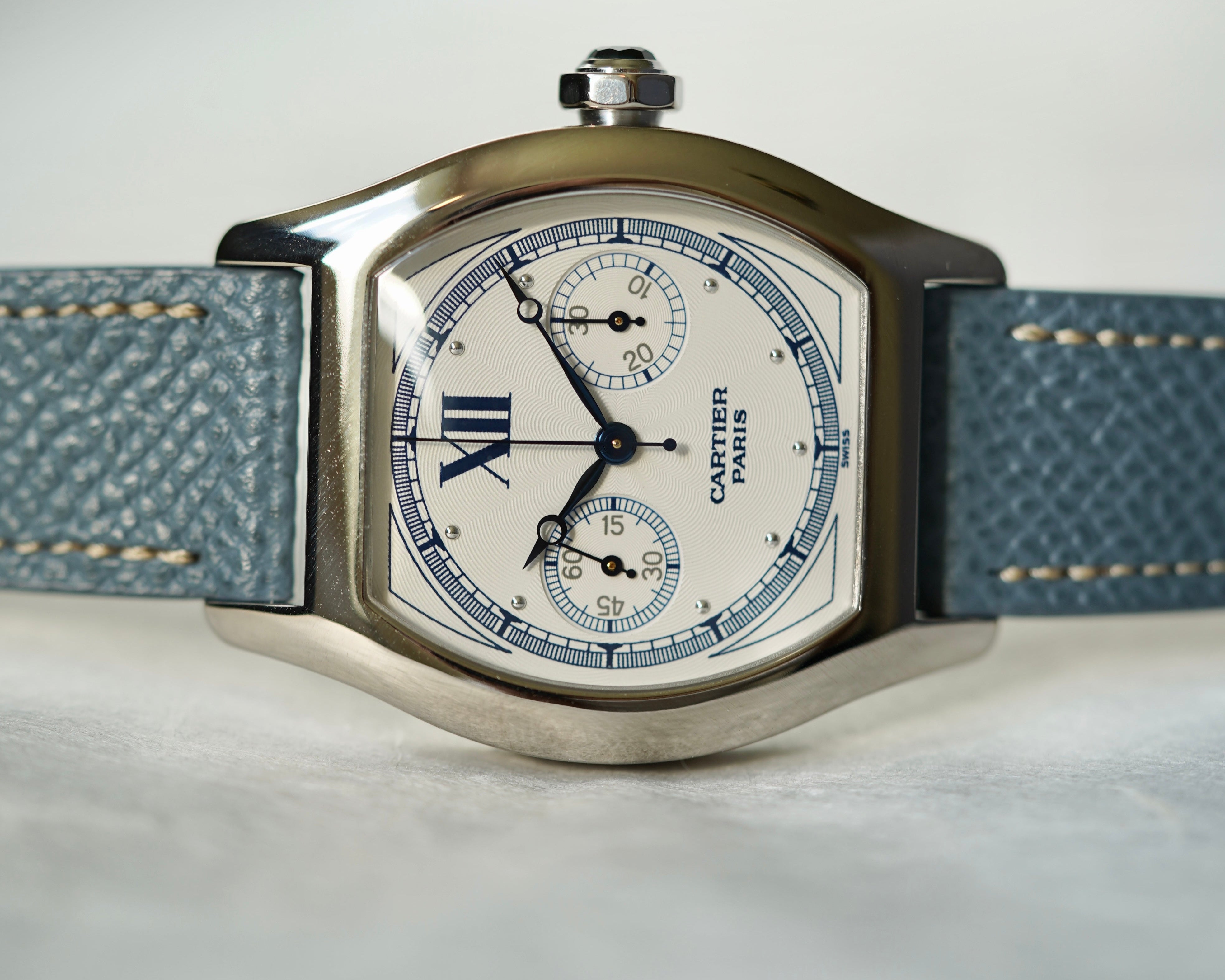 In Person: Cartier Tortue Monopoussoir CPCP ref.2396 & ref.2356