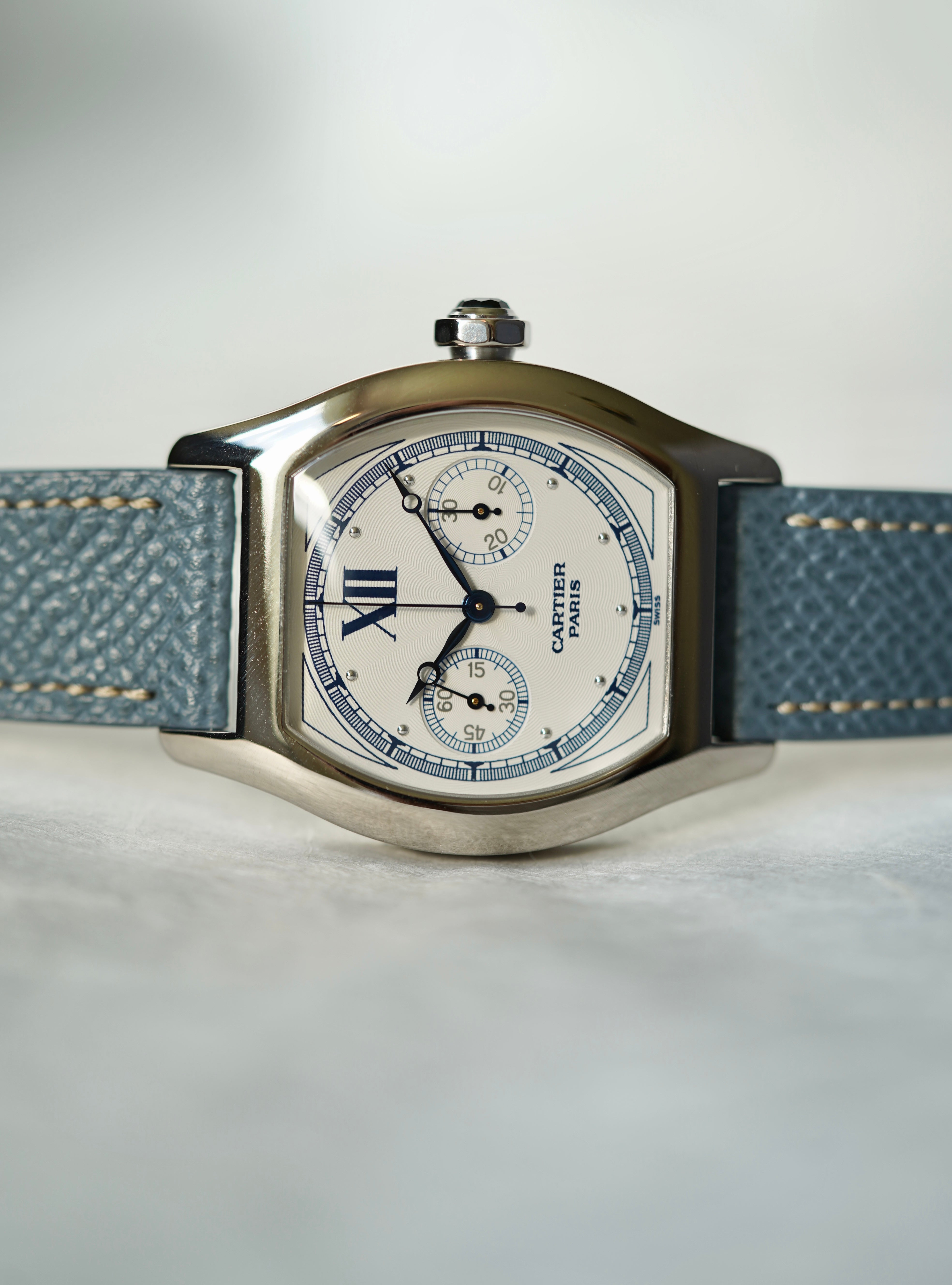 In Person: Cartier Tortue Monopoussoir CPCP ref.2396 & ref.2356