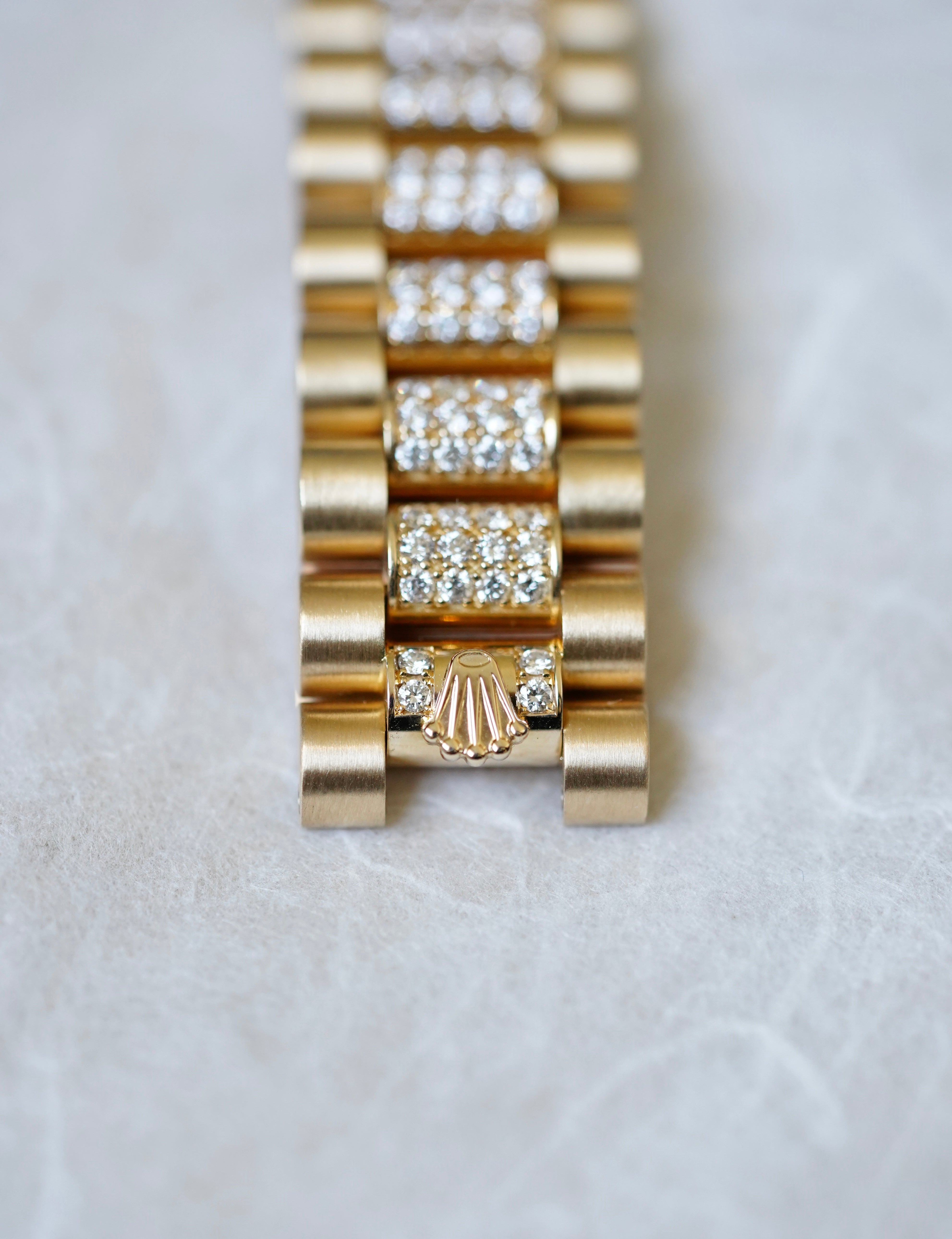 Rolex Day Date Ref.18348 with Factory Diamond Bracelet