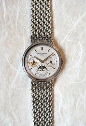 Patek Philippe Perpetual Calendar ref.3945G in 18K White Gold (Full Set)
