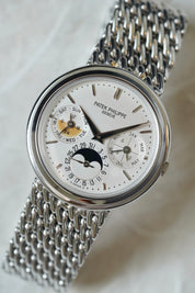 Patek Philippe Perpetual Calendar ref.3945G in 18K White Gold (Full Set)