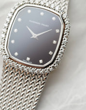 Audemars Piguet 18K White Gold XL Diamonds