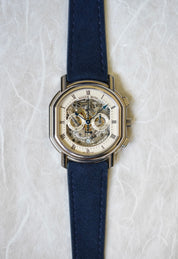Daniel Roth Skeletonised Chronograph in 18K Whte Gold Ref.447.X.60