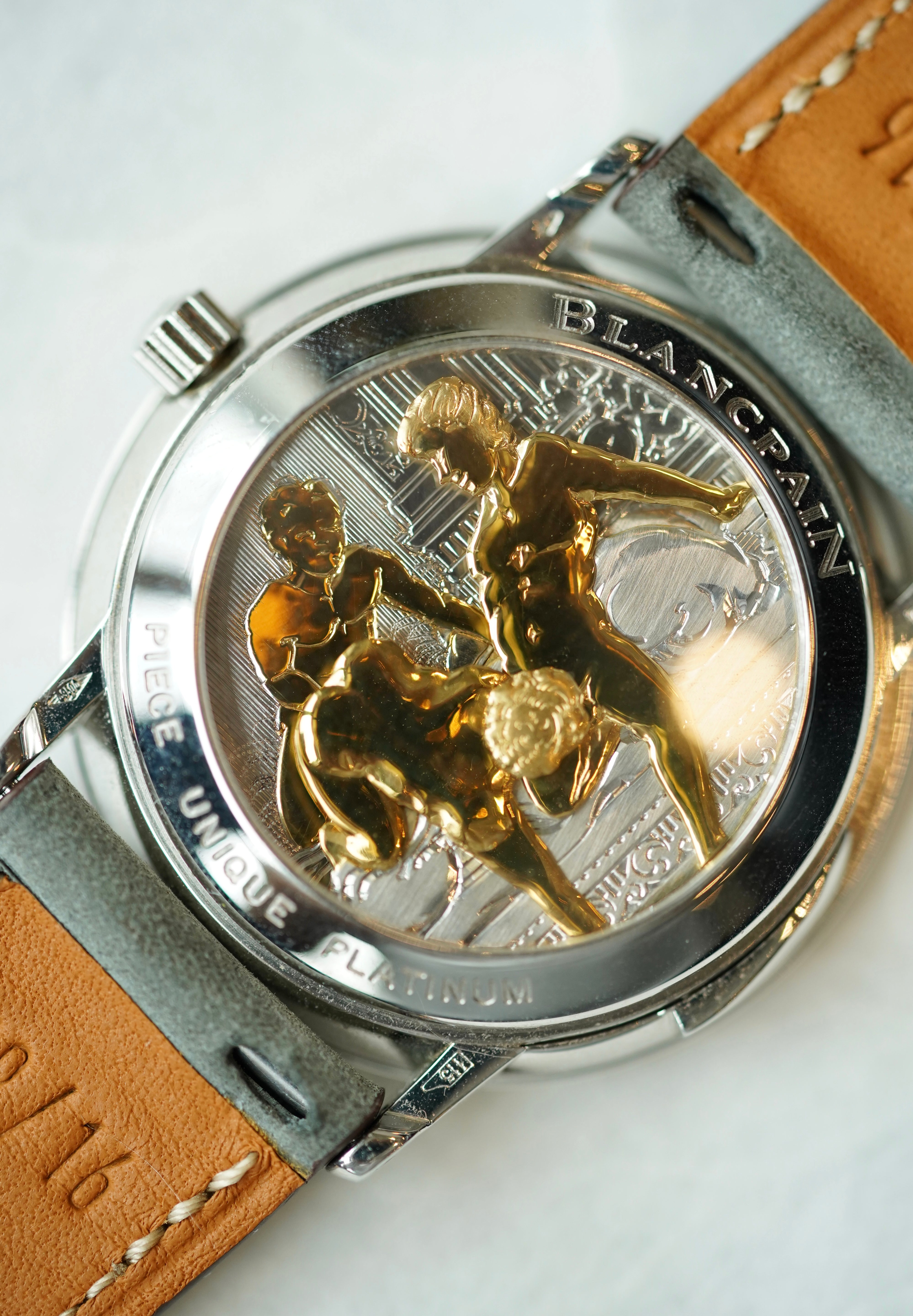 Blancpain Erotic Minute Repeater 'Piece Unique' in Platinum