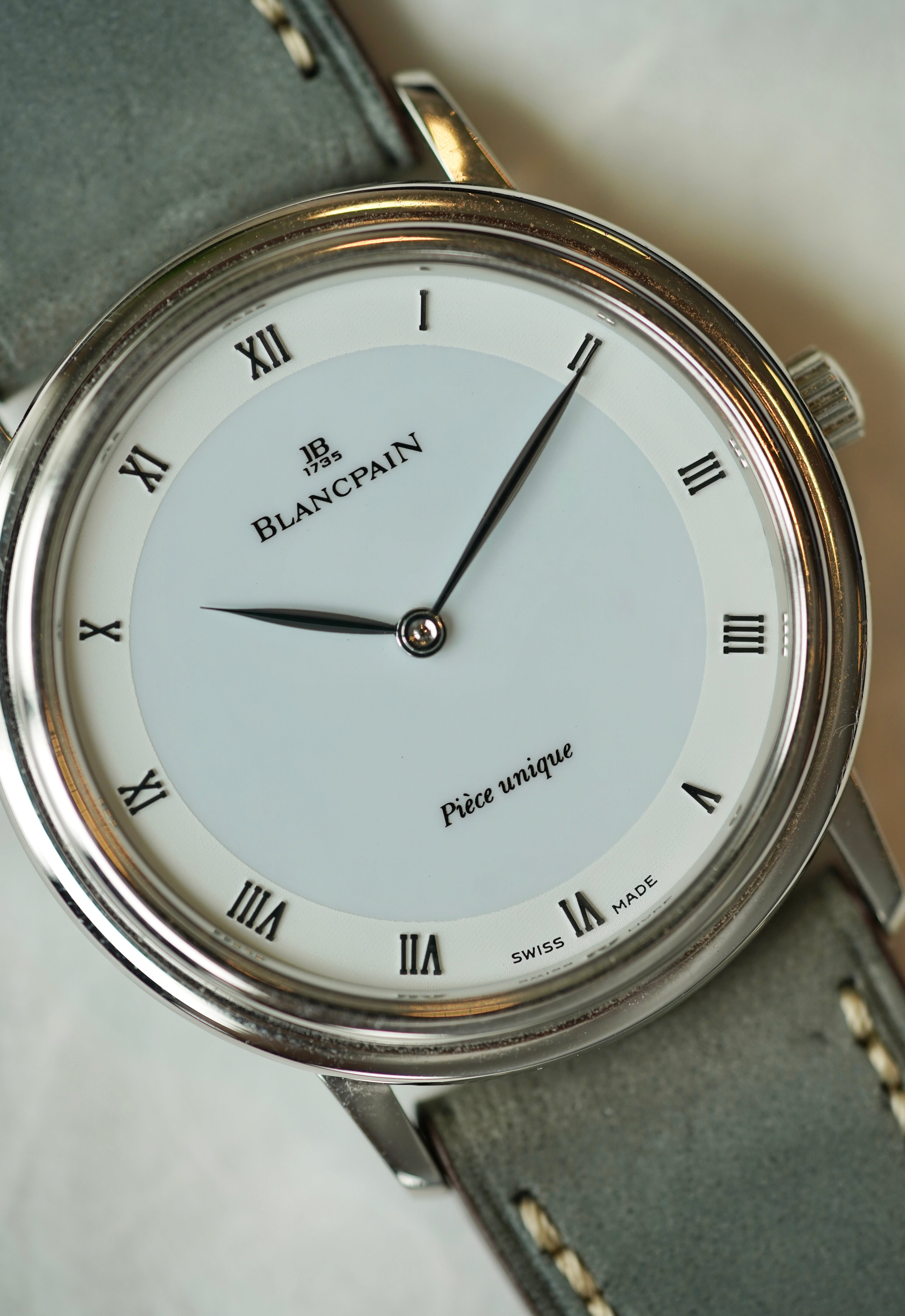 Blancpain Erotic Minute Repeater 'Piece Unique' in Platinum