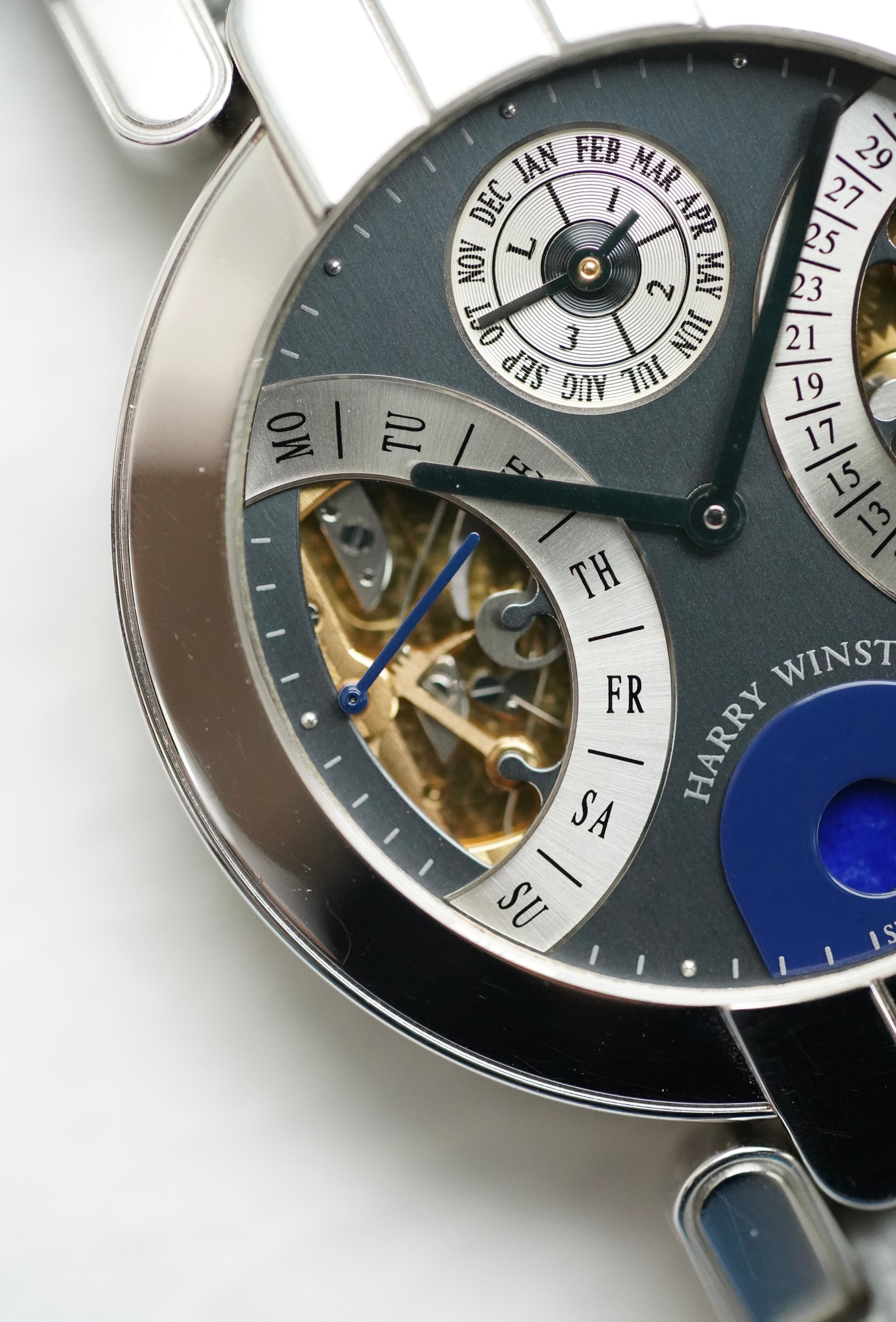 Harry Winston Bi-Retrograde Perpetual Calendar in Platinum (1 of 25)