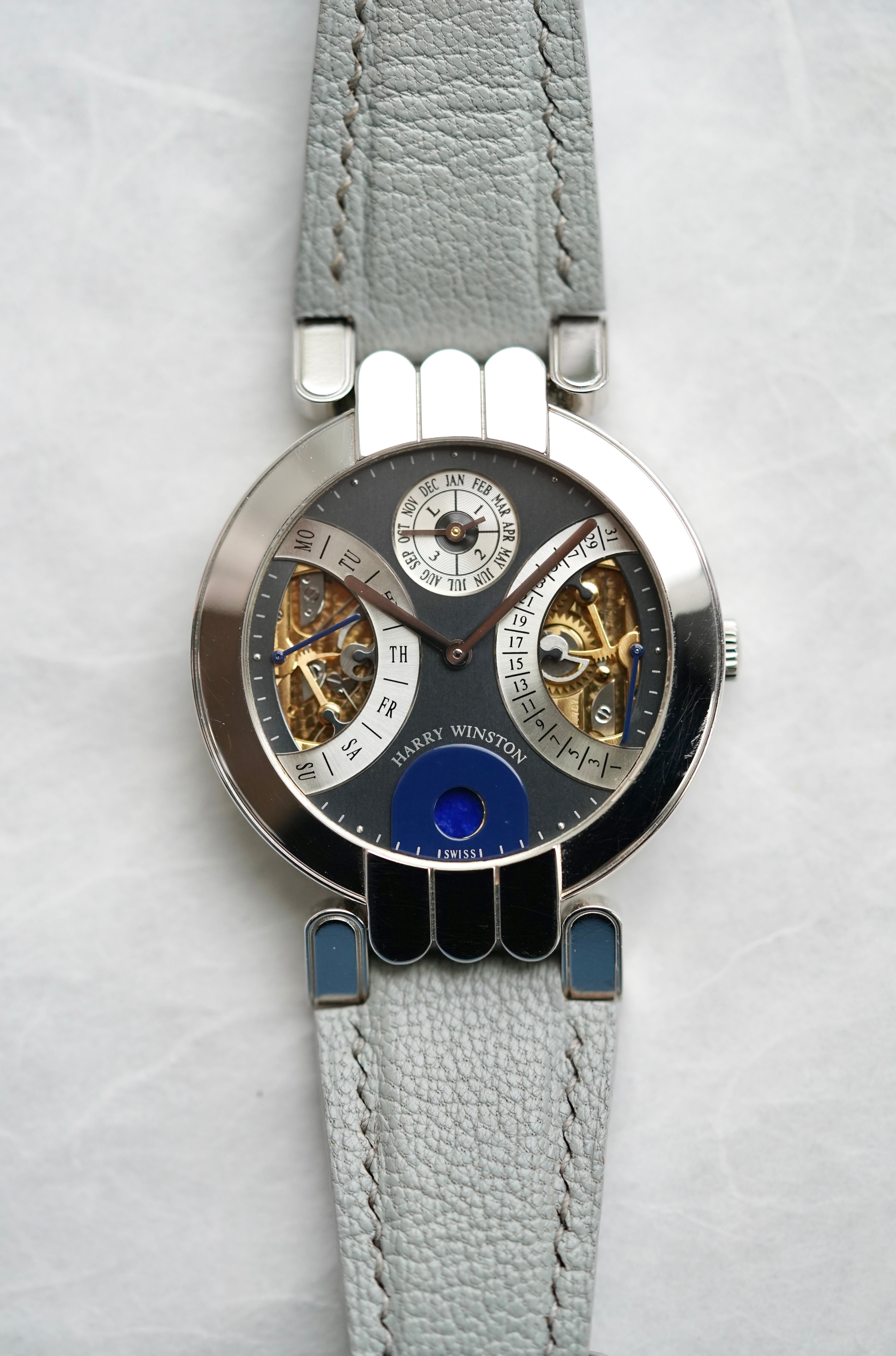 Harry Winston Bi-Retrograde Perpetual Calendar in Platinum (1 of 25)
