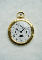 Audemars Piguet Quantieme Perpetual Pocket Watch in 18K Yellow Gold