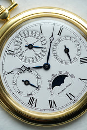 Audemars Piguet Quantieme Perpetual Pocket Watch in 18K Yellow Gold