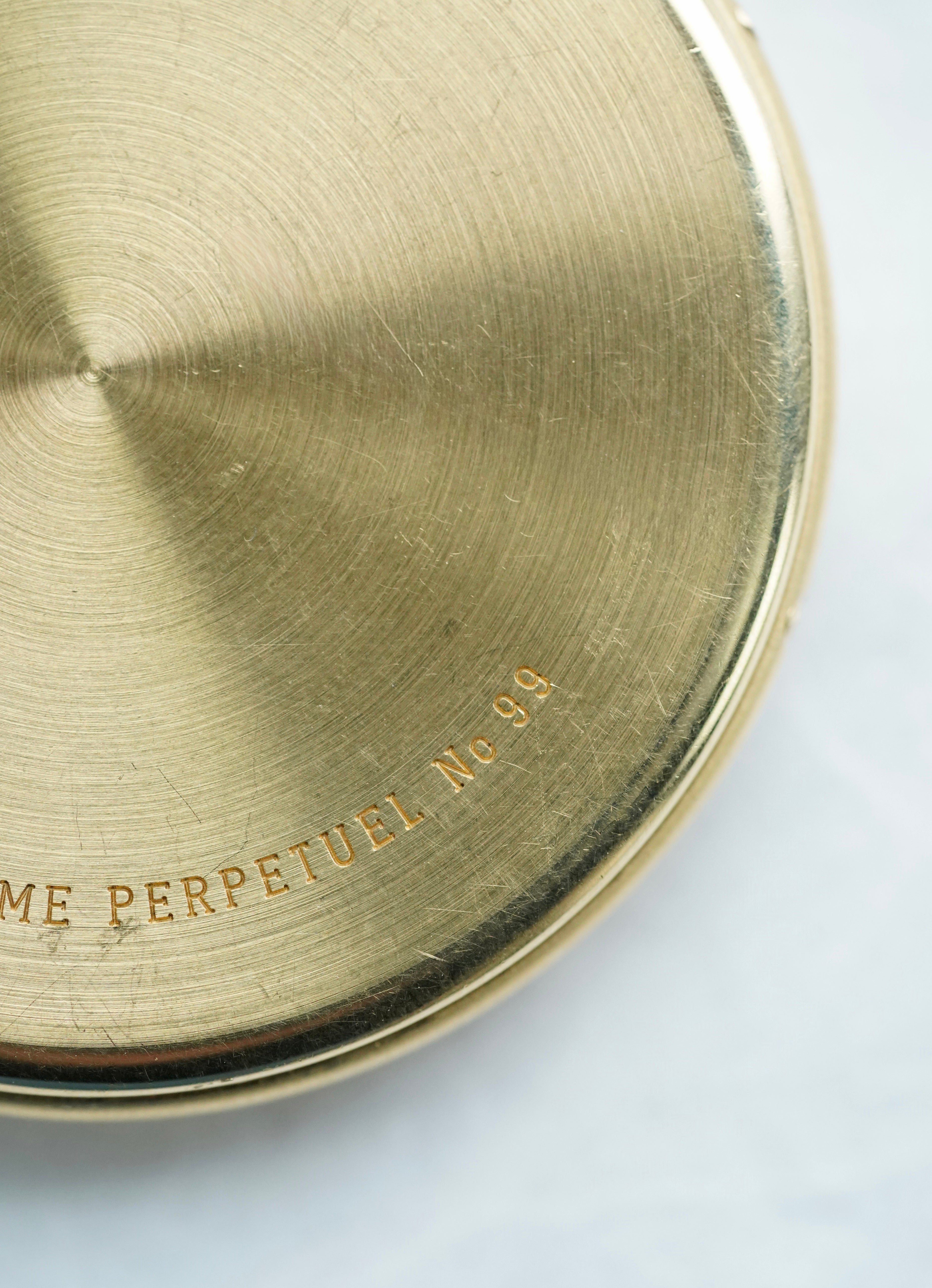 Audemars Piguet Quantieme Perpetual Pocket Watch in 18K Yellow Gold