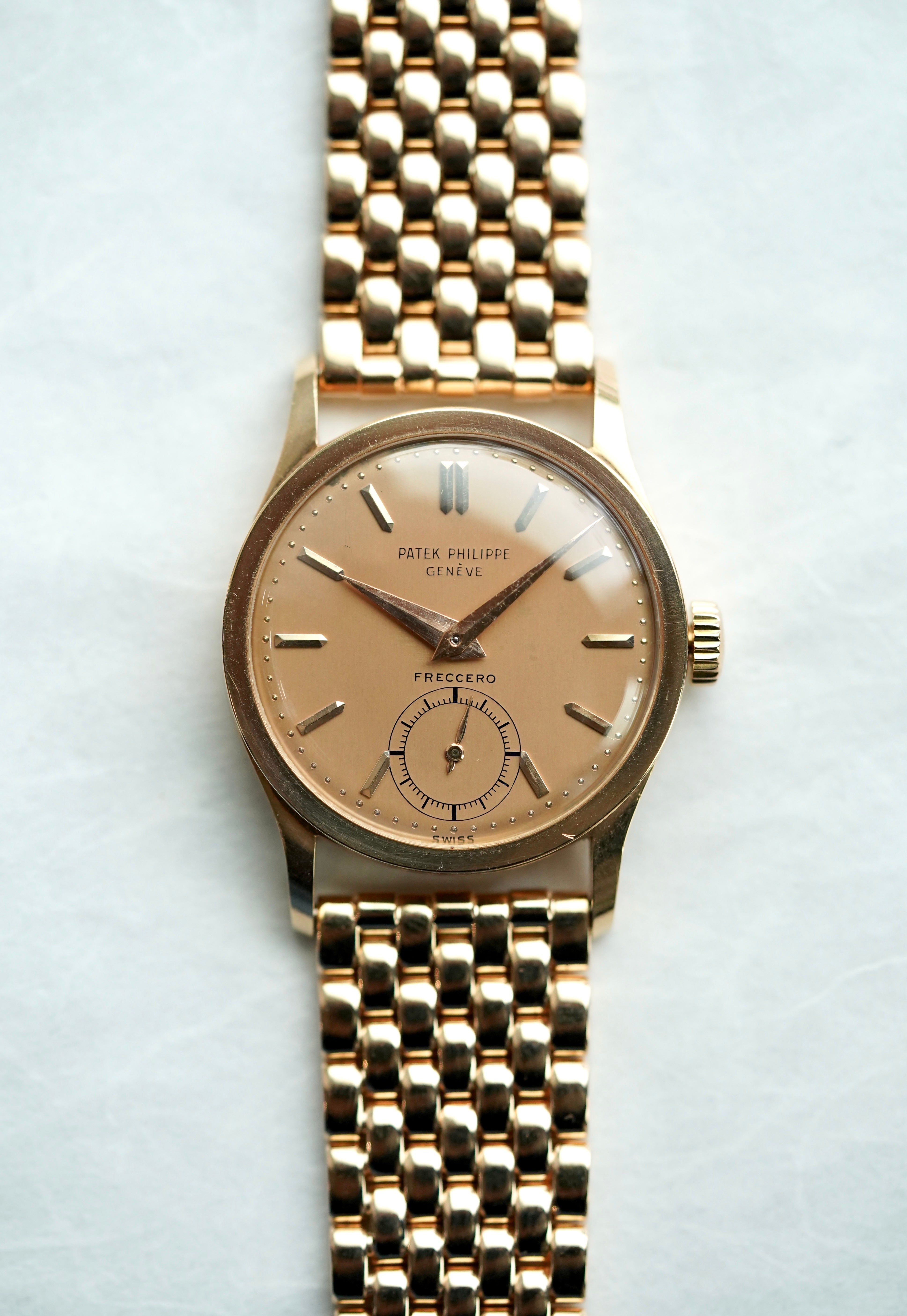 Patek Philippe Calatrava ref.96 "Pink on Pink" Frecerro Double Sign