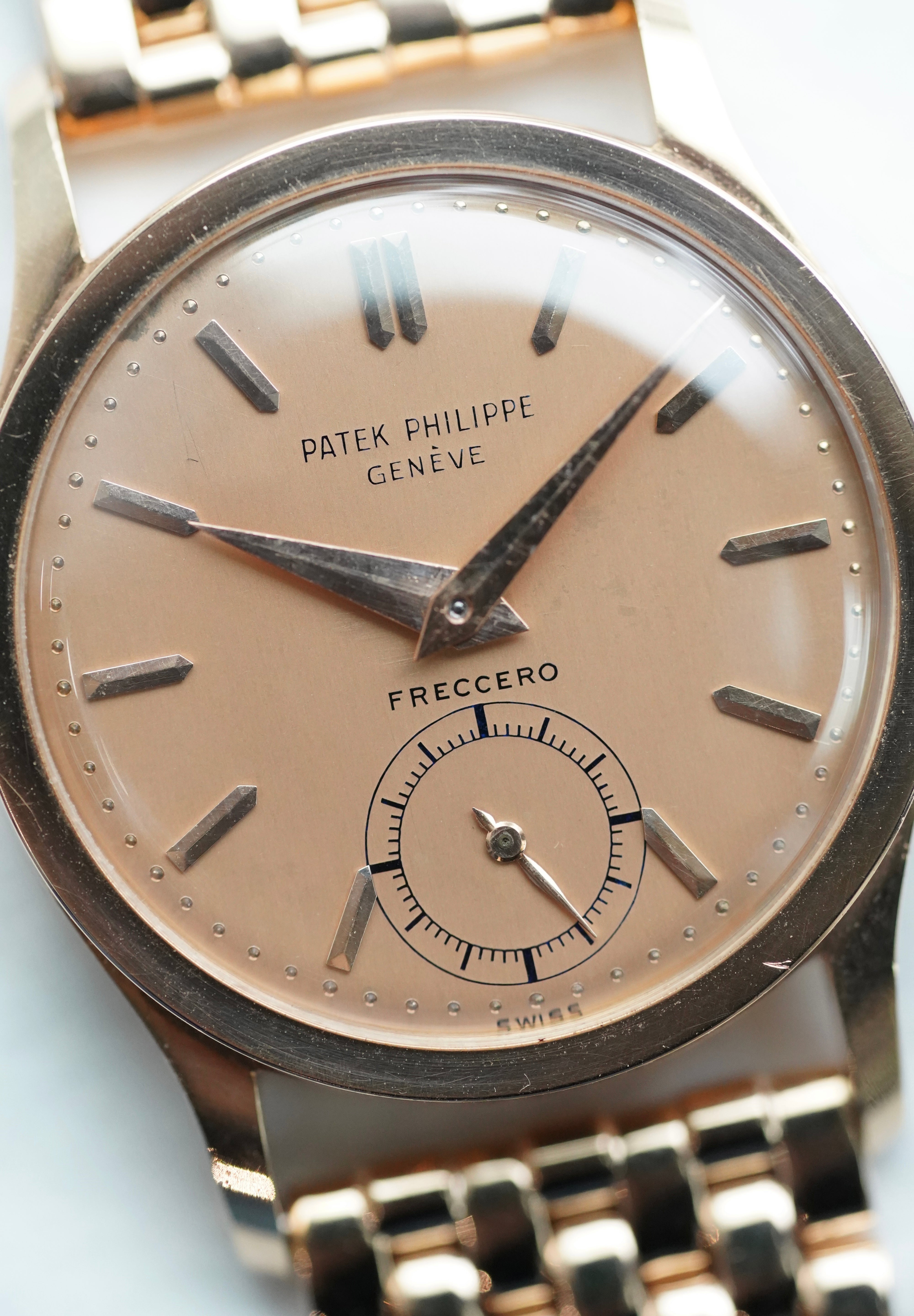 Patek Philippe Calatrava ref.96 "Pink on Pink" Frecerro Double Sign