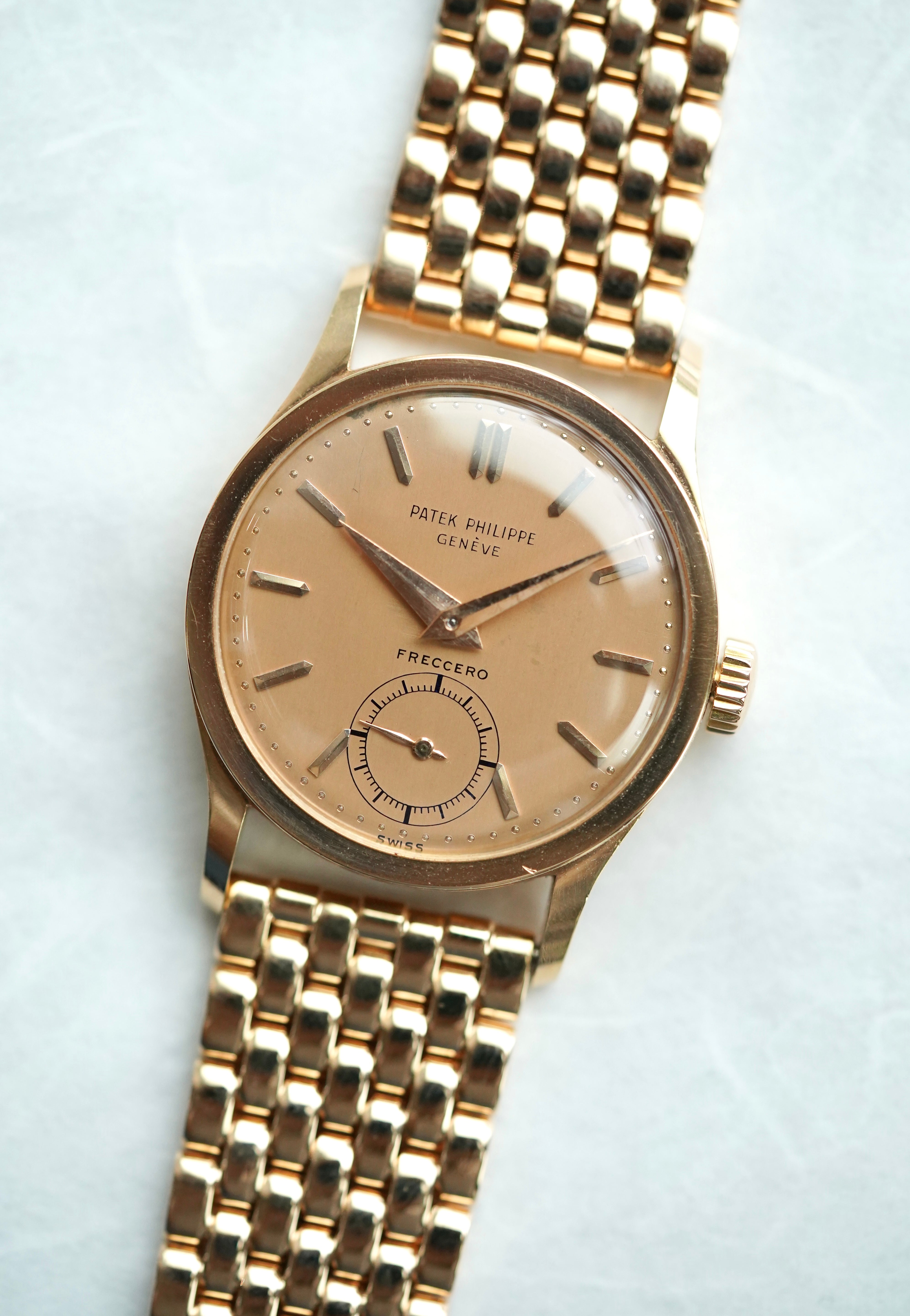 Patek Philippe Calatrava ref.96 "Pink on Pink" Frecerro Double Sign