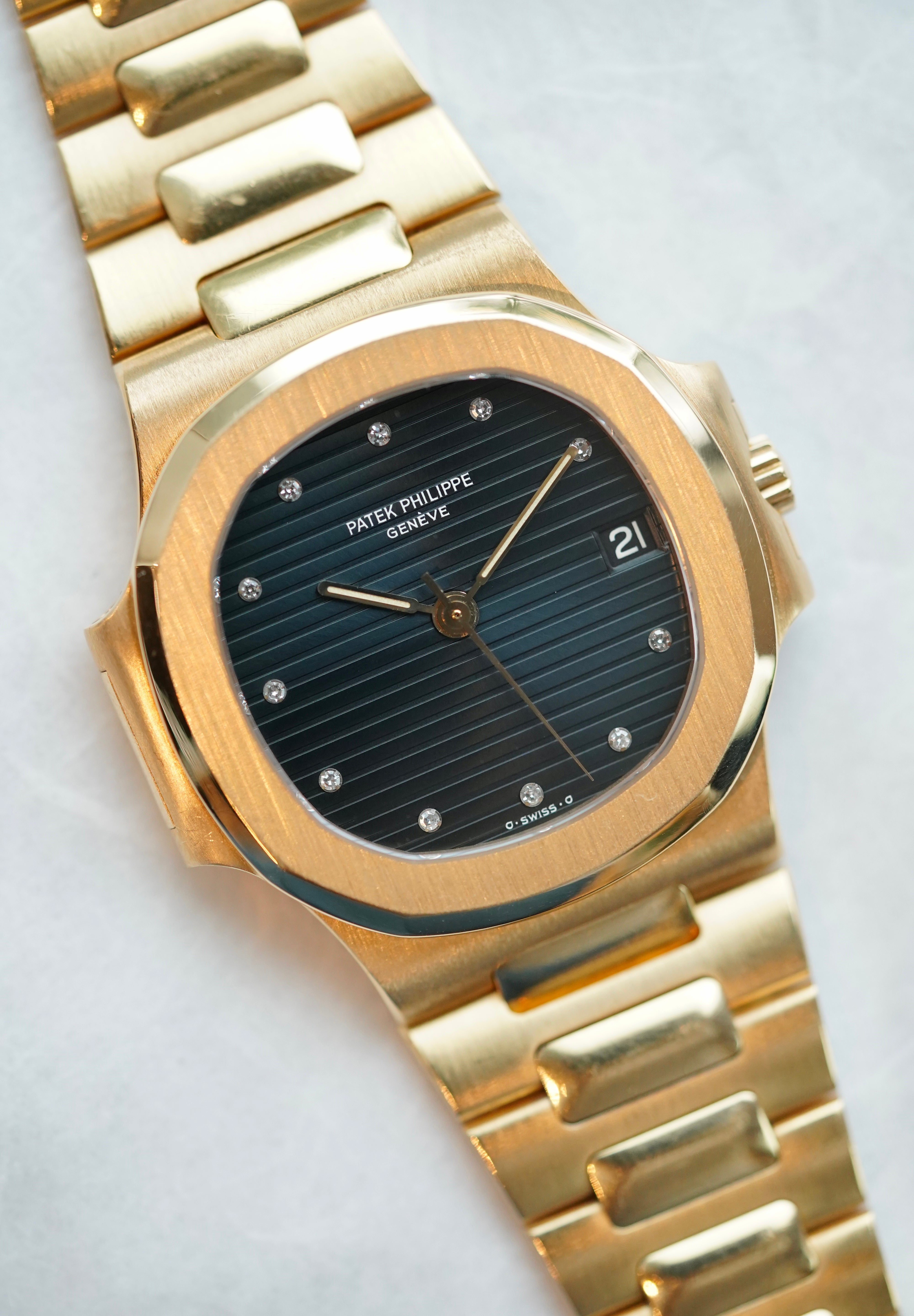 Patek Philippe Nautilus Ref.3800J Diamond Indexes