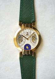 Harry Winston Bi-Retrograde Perpetual Calendar in 18K Yellow Gold