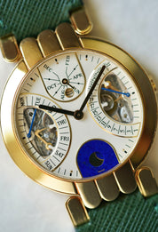 Harry Winston Bi-Retrograde Perpetual Calendar in 18K Yellow Gold