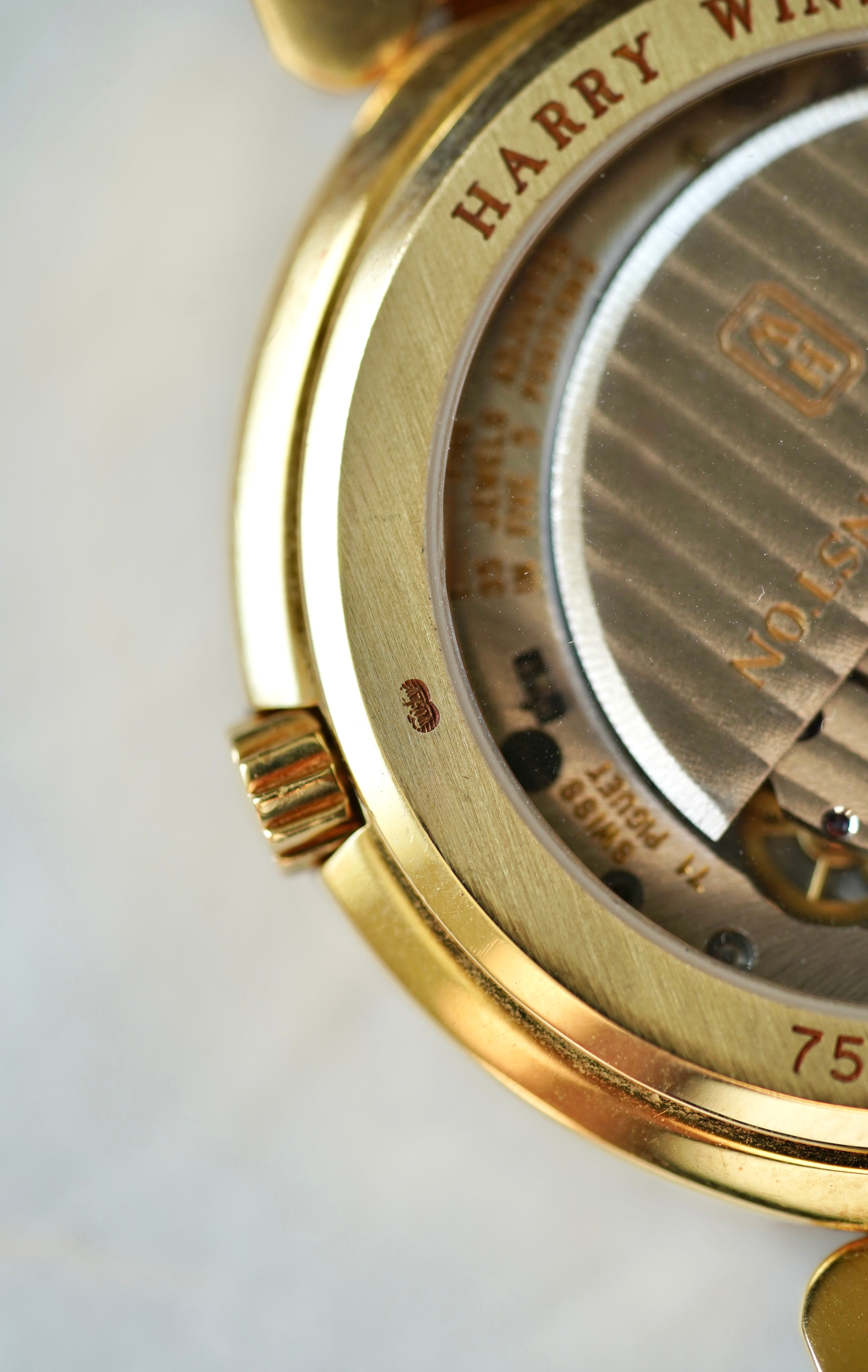 Harry Winston Bi-Retrograde Perpetual Calendar in 18K Yellow Gold
