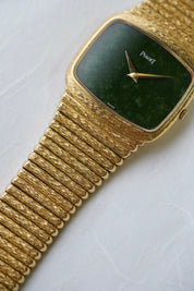 Piaget Emperador Jade dial