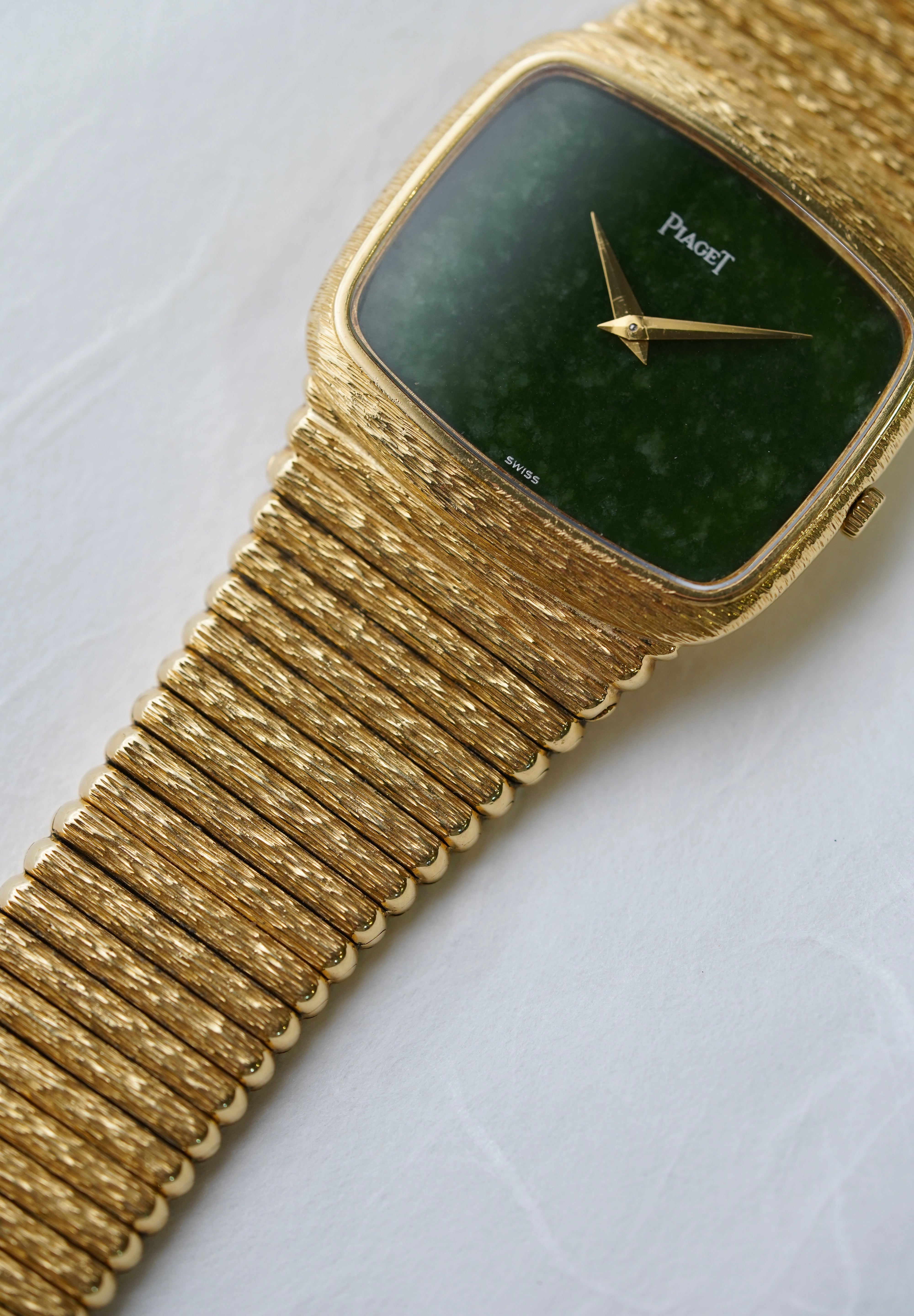 Piaget Emperador Jade dial