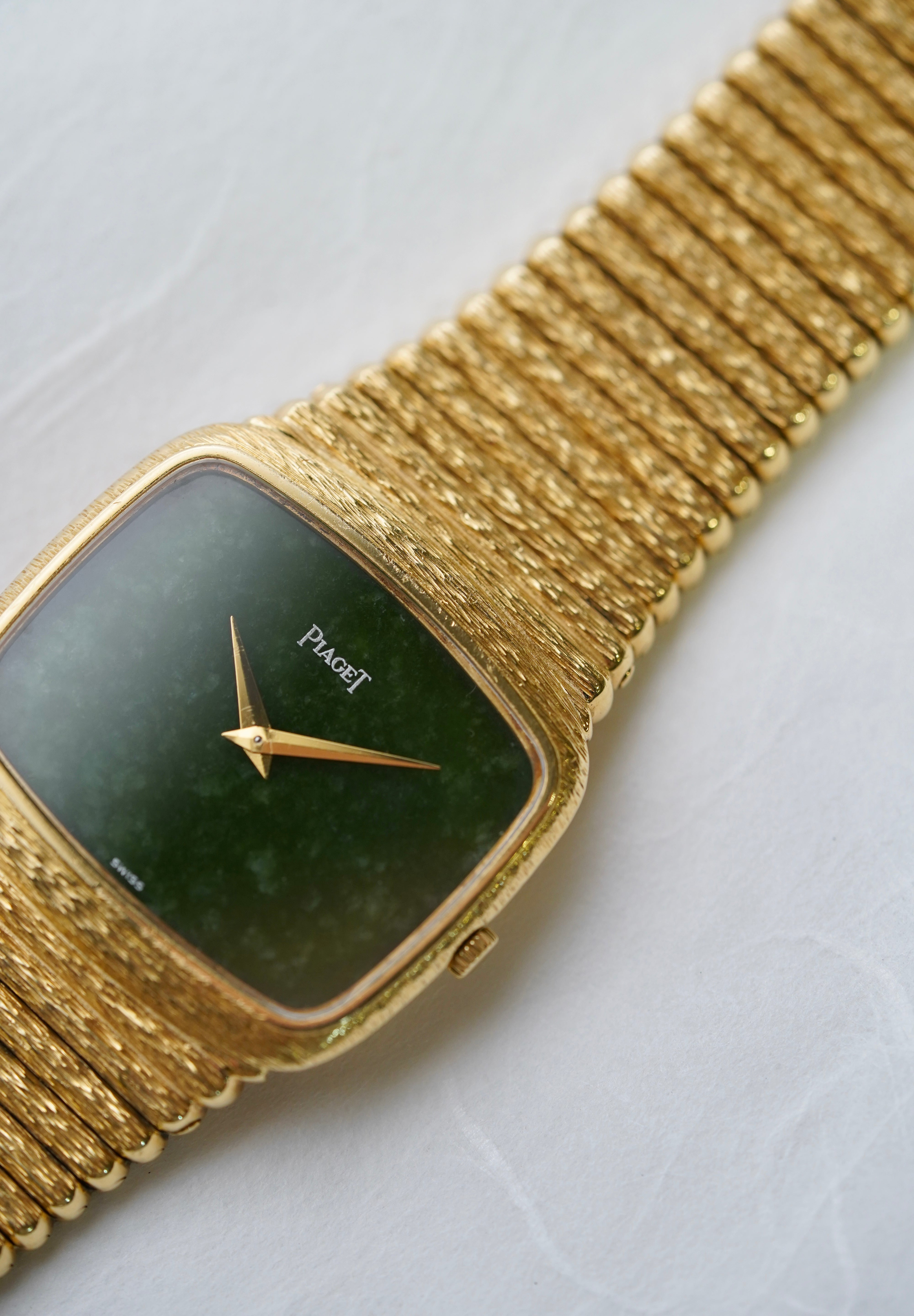 Piaget Emperador Jade dial