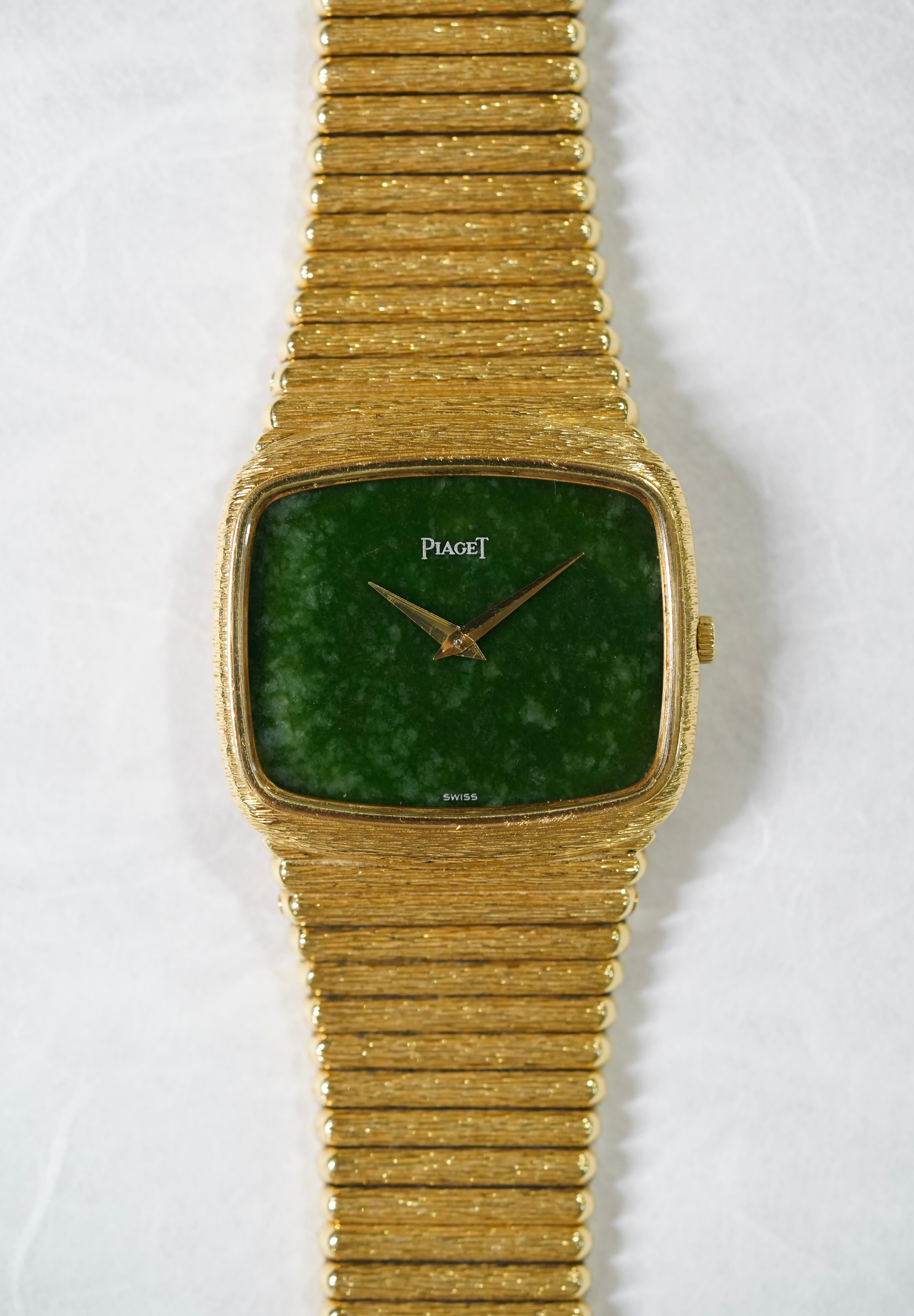 Piaget Emperador Jade dial