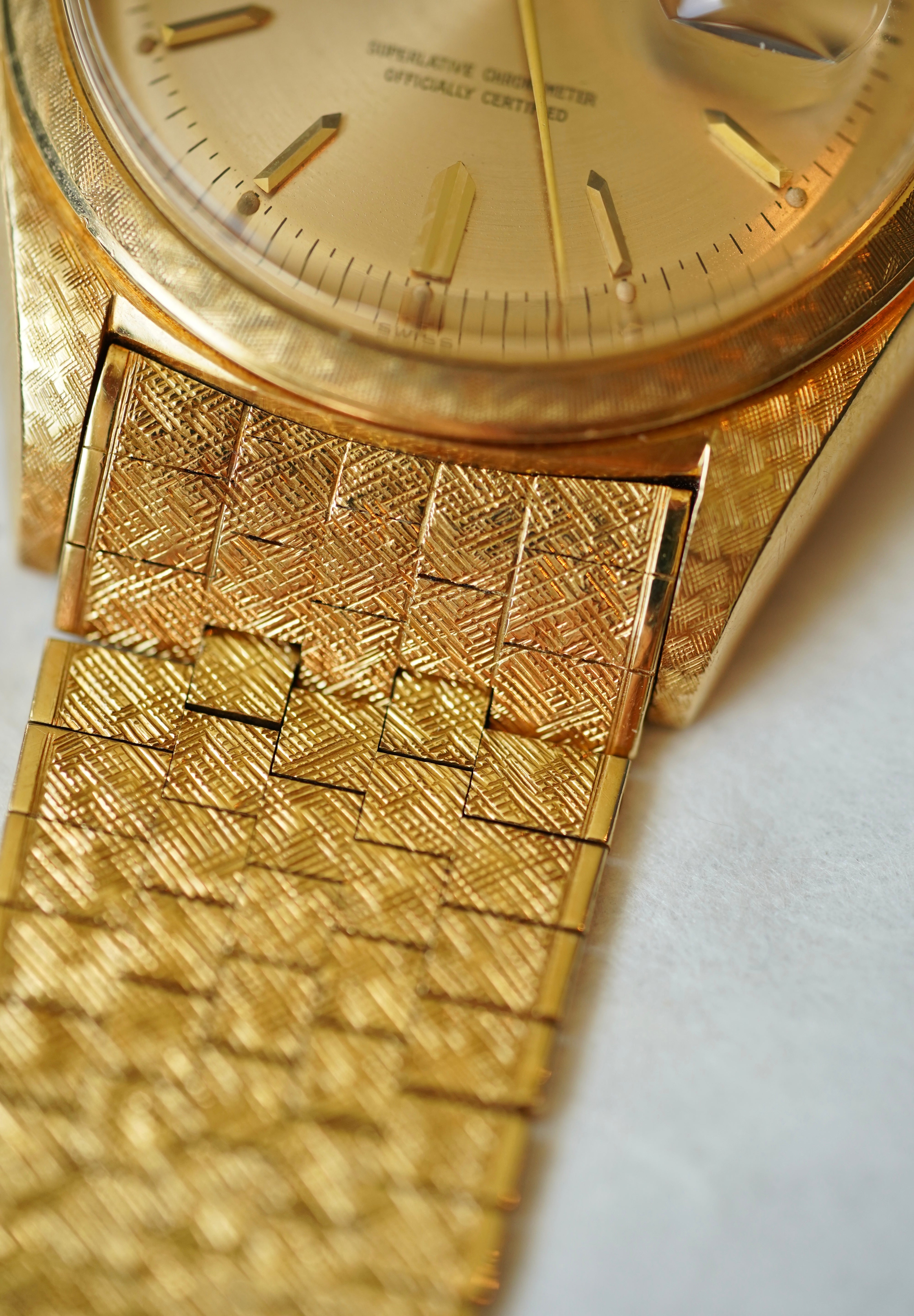 Rolex Day Date Ref.1806 "Florentine" Finish