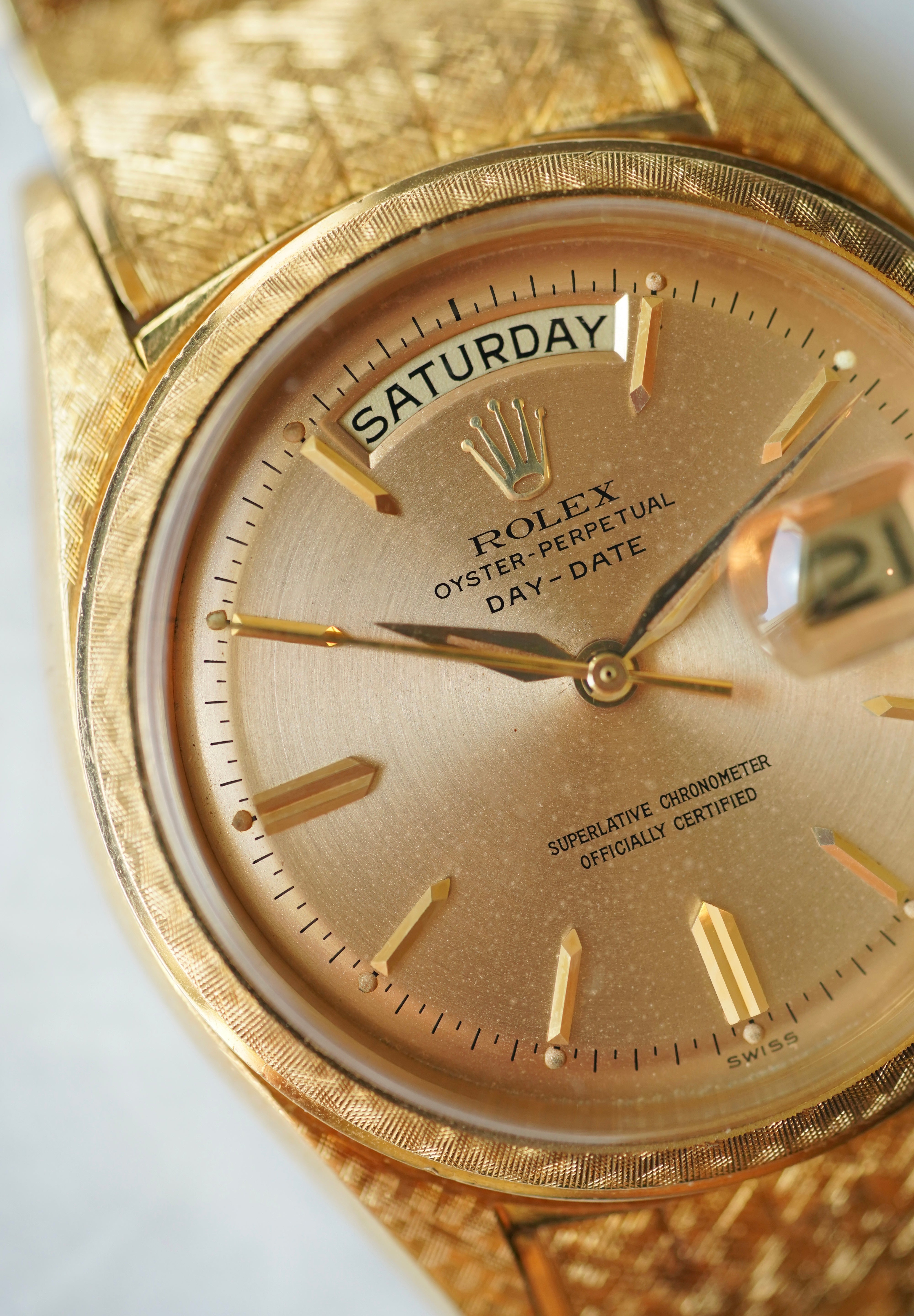 Rolex Day Date Ref.1806 "Florentine" Finish