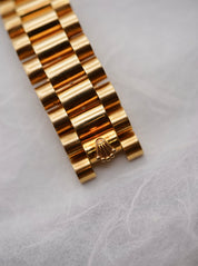 Rolex Day Date in Yellow Gold Fossil Dial Ref.18238