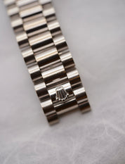 Rolex Day Date White Gold Birch Wood dial ref.18039