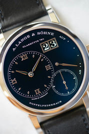 A Lange & Söhne Lange 1 Platinum Onyx Dial 191.062