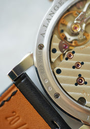 A Lange & Söhne Lange 1 Platinum Onyx Dial 191.062