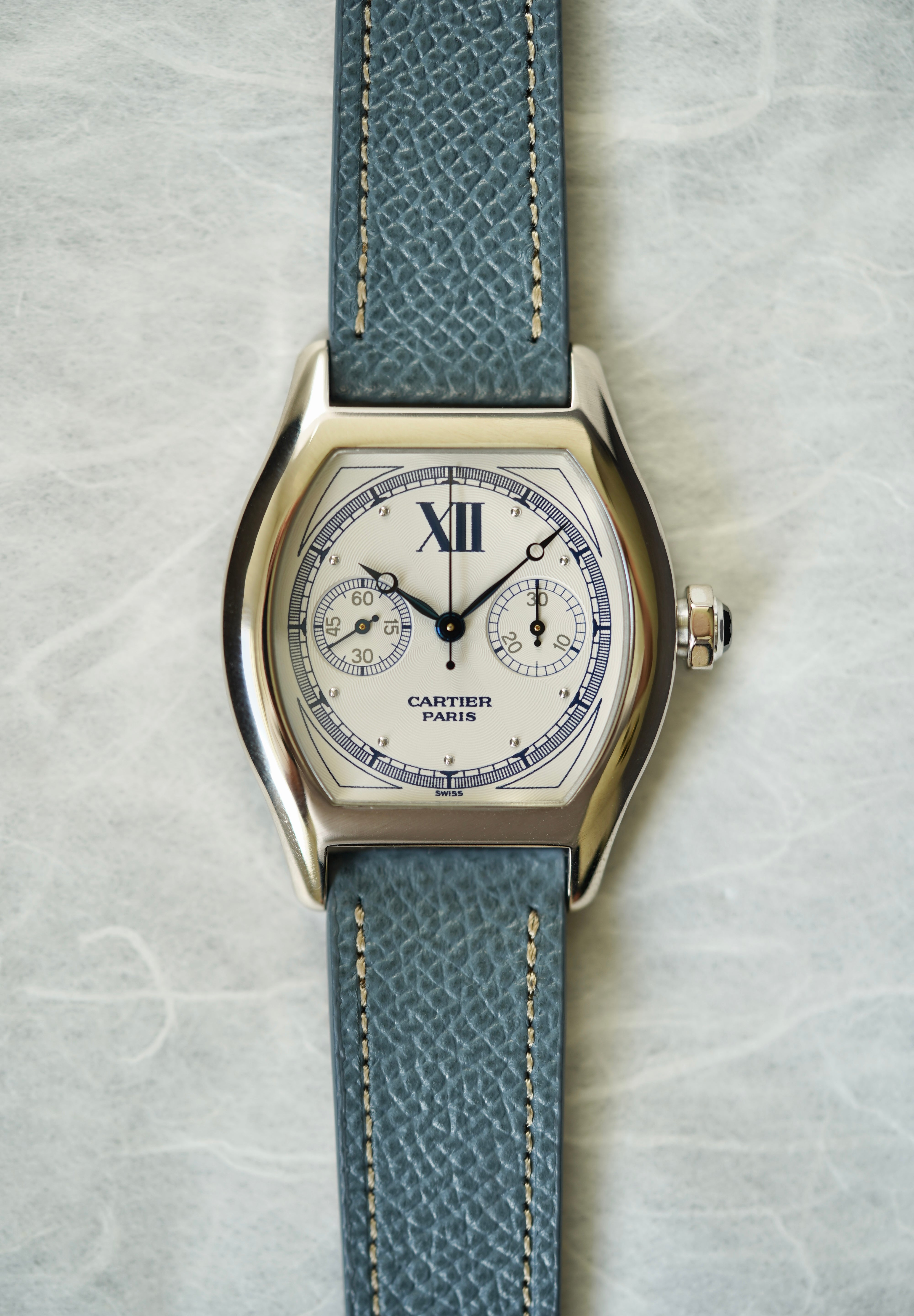 Cartier CPCP Tortue Monopoussior in White Gold