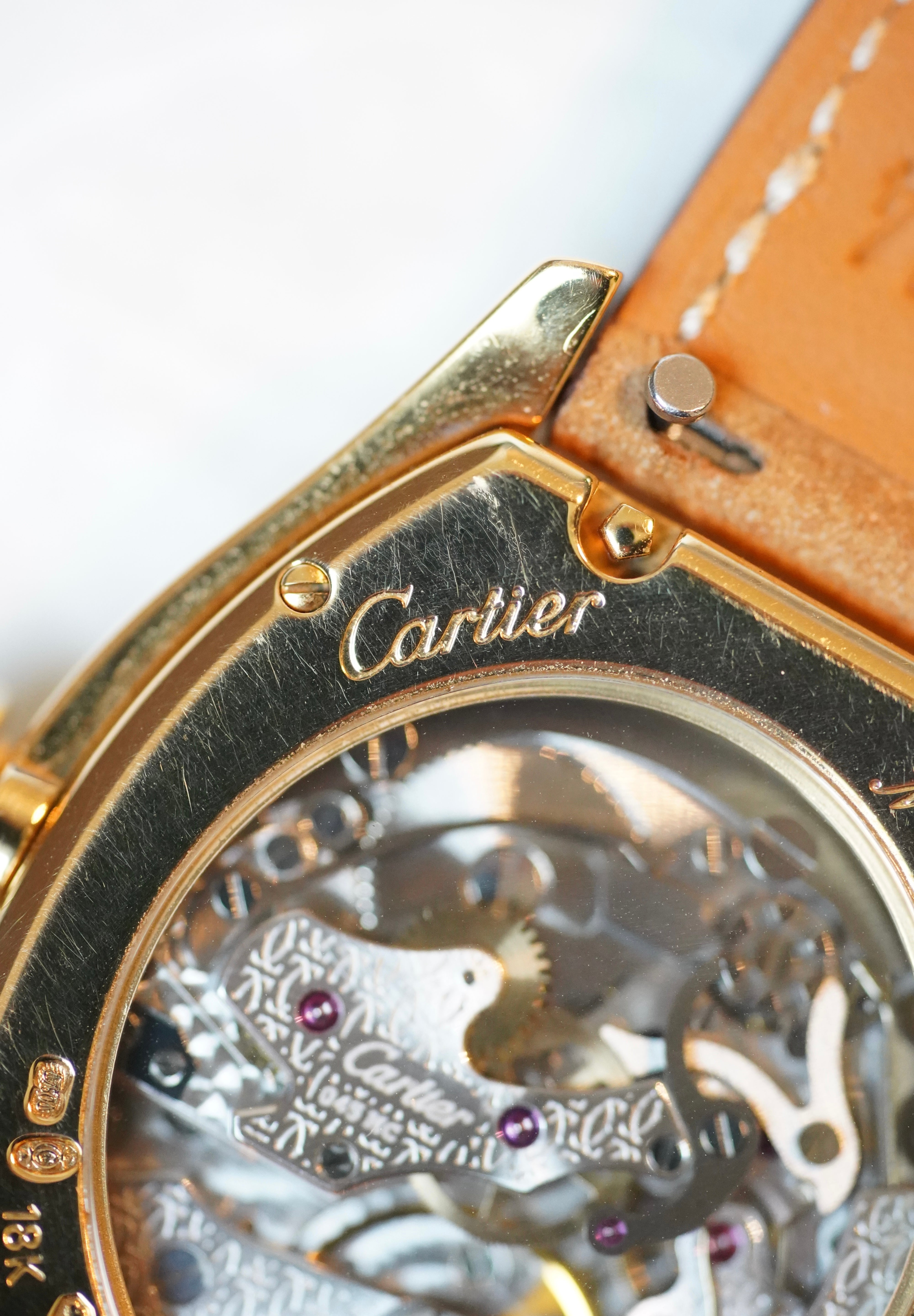 Cartier Tortue Monopoussoir ref.2356 in Yellow Gold