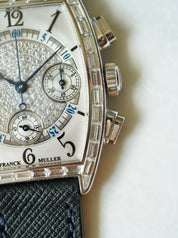 Franck Muller Curvex Chronograph Ref.7501 CC w.Baguette Bezel