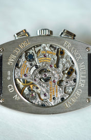 Franck Muller Curvex Chronograph Ref.7501 CC w.Baguette Bezel