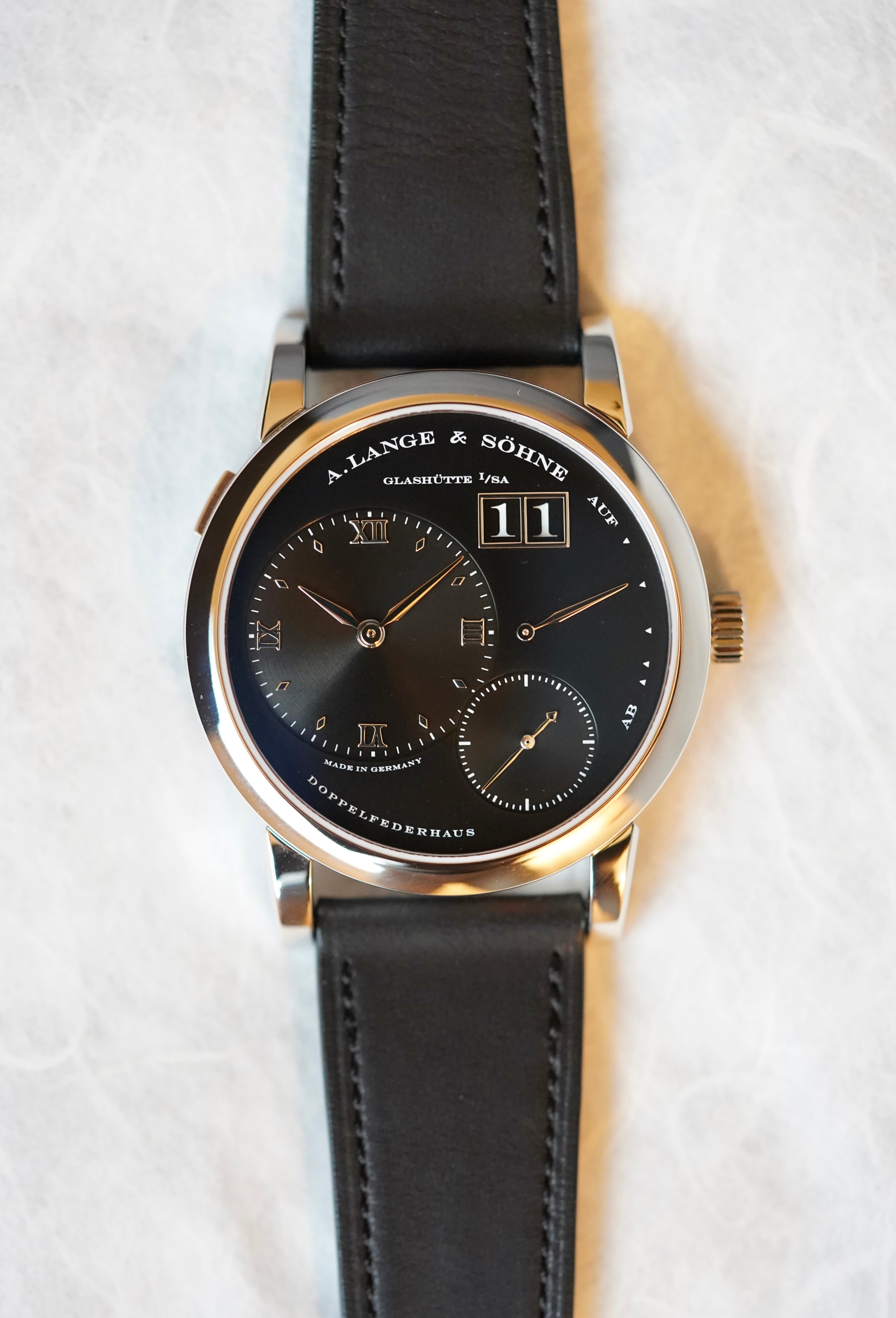 A Lange & Söhne Lange 1 Platinum ref.101.035 "Darth"