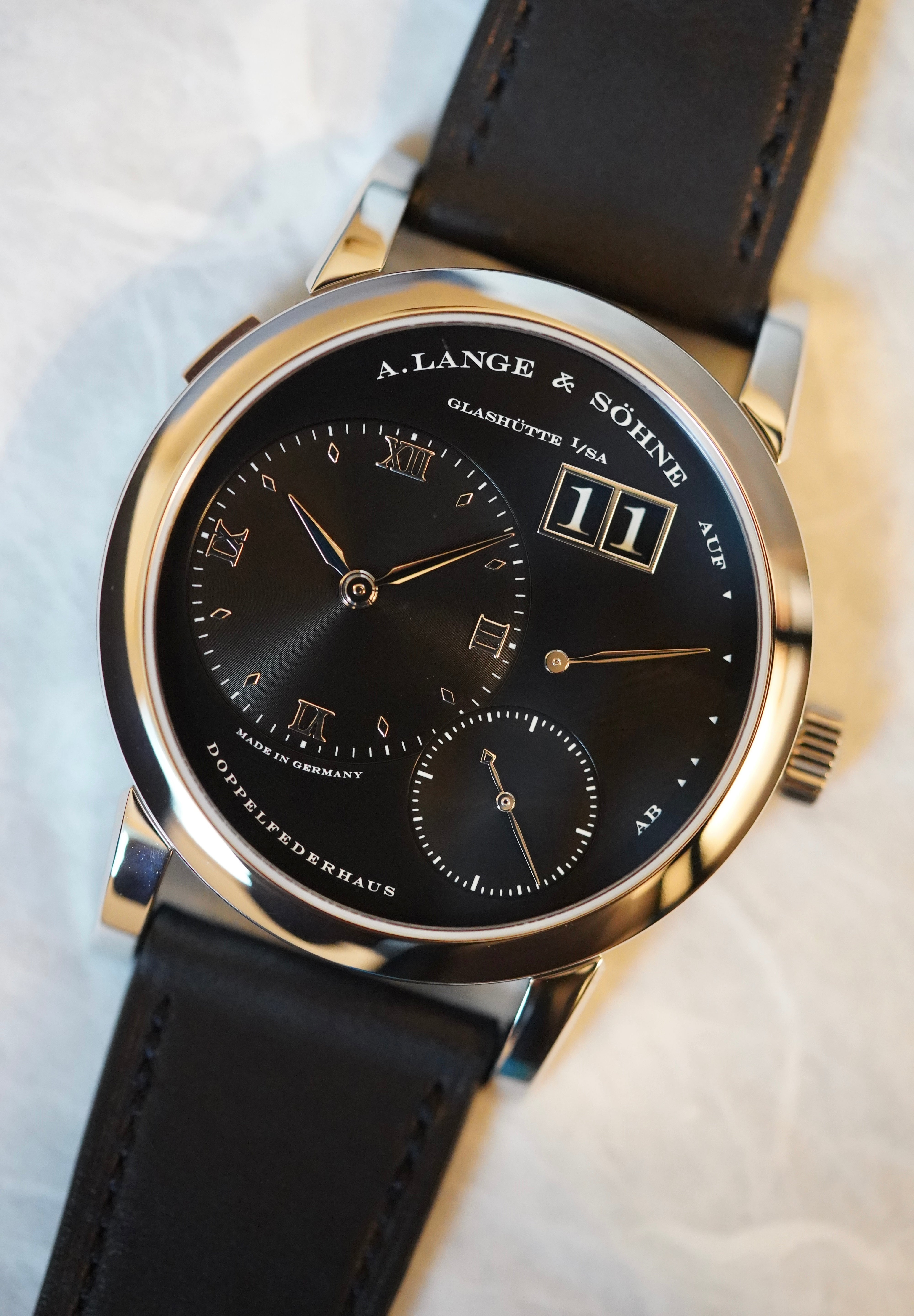 A Lange & Söhne Lange 1 Platinum ref.101.035 "Darth"