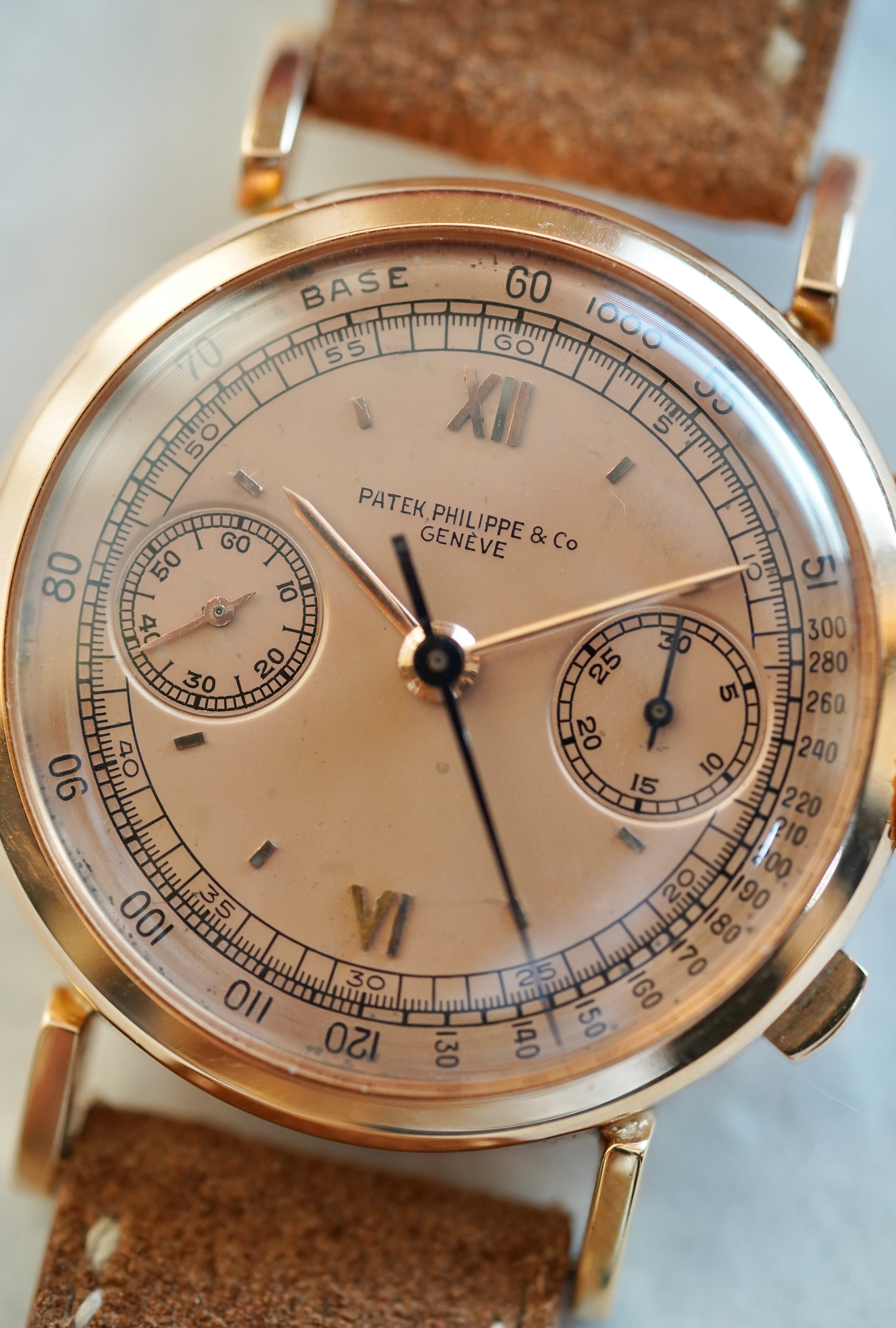 Patek Philippe Chronograph ref.591 "Pink on Pink"