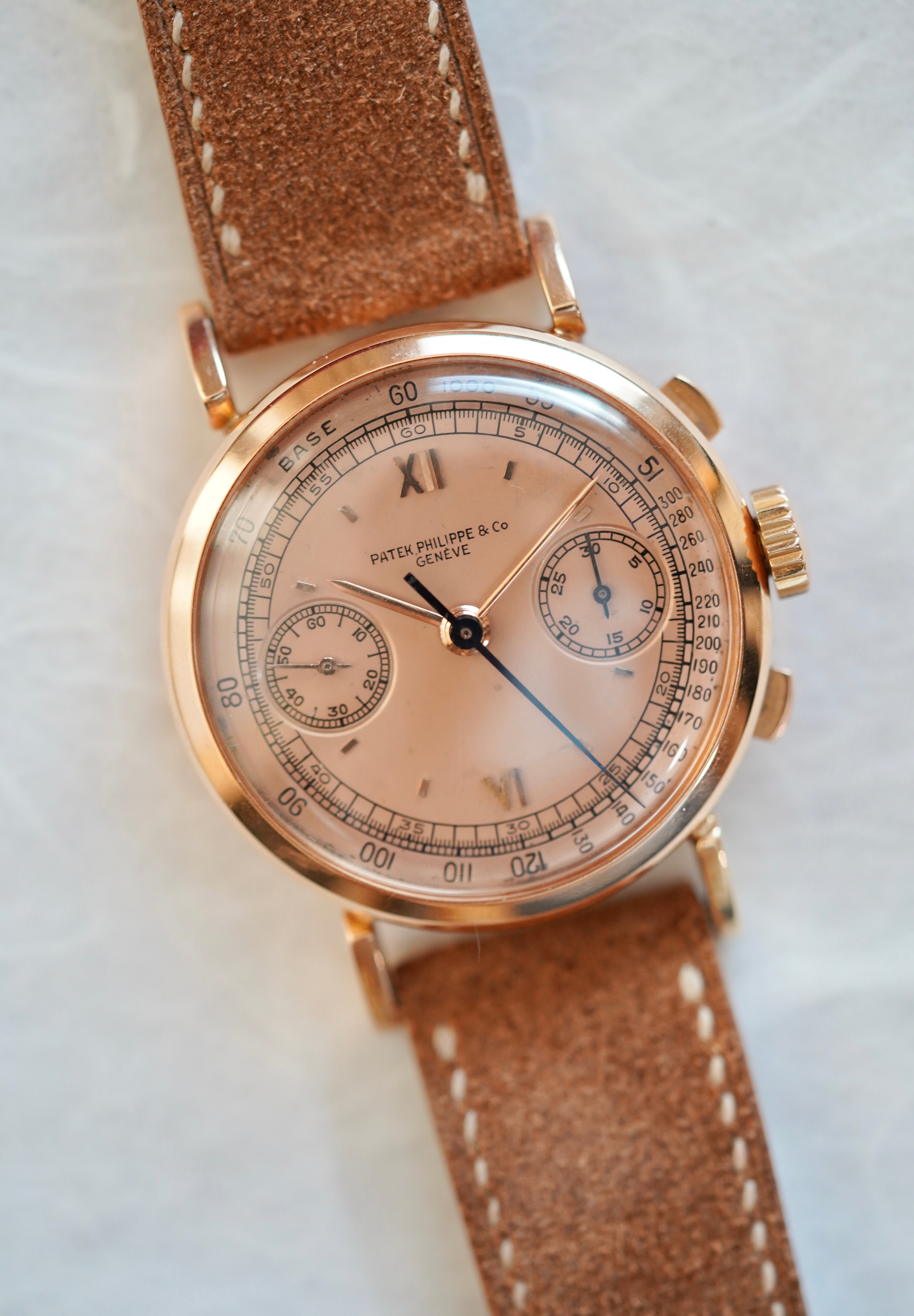 Patek Philippe Chronograph ref.591 "Pink on Pink"