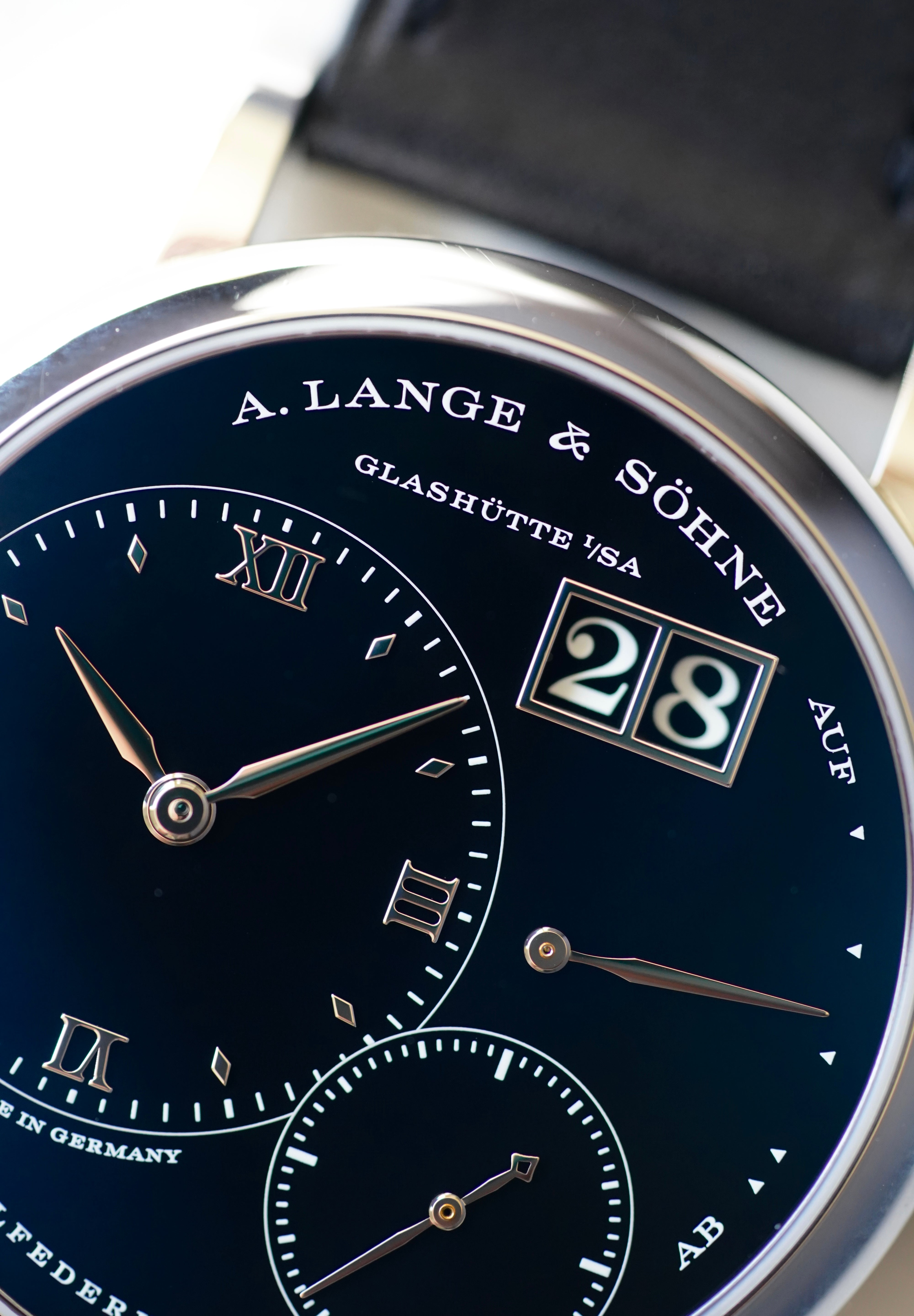 Little Lange 1 ref.191.062 in Platinum Onyx dial