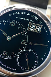 Little Lange 1 ref.191.062 in Platinum Onyx dial