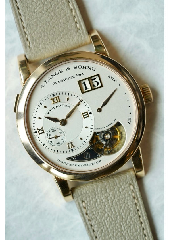 A Lange & Söhne 1 Tourbillon ref.704.032 in 18K Rose Gold