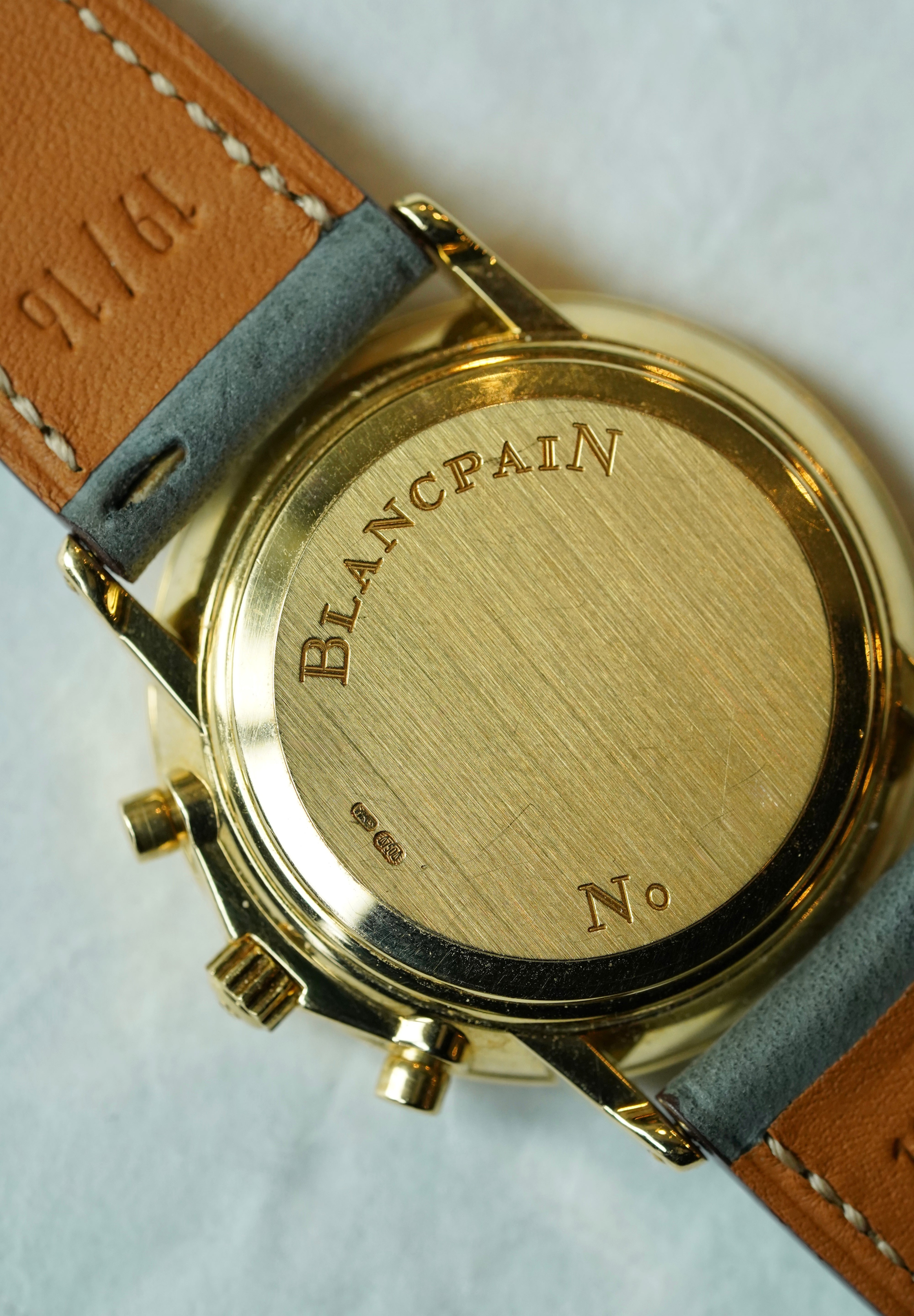 Blancpain Villeret Chronograph 1185 Mother of Pearl Dial