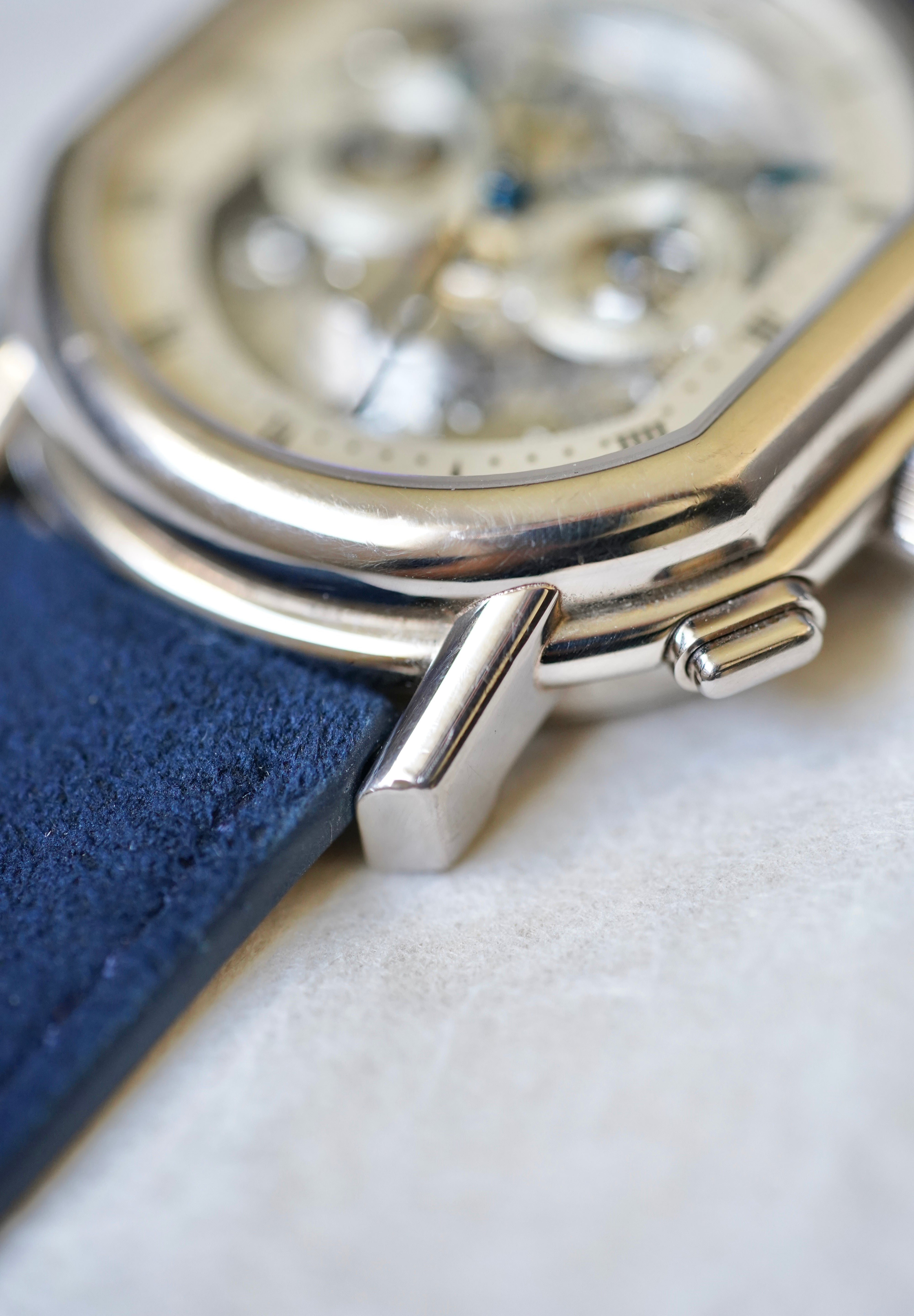 Daniel Roth Skeletonised Chronograph in 18K Whte Gold Ref.447.X.60